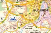 Hotel Aquarius Budapest - Karte - welness hotel Budapest