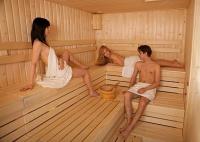 Sauna im Balance Thermal Hotel