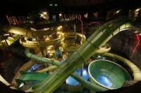  Riesen-Rutsche im Thermalbad in Demjen in Ungarn