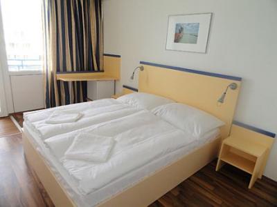 Angenehmes, geräumiges Zweibettzimmer mit wunderbarem Panorama - 3-Sterne-Hotel Lido Siofok - Hotel Lido Siofok - See Balaton, Ungarn