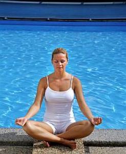 Yoga im Kurhotel Danubius Aqua in Heviz - Thermalbad - Heilpakete - Spa Hotel