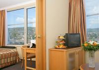 Hotel Budapest Zimmer mit schönen Ausblick auf die budaer Berge