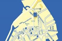 Stadtplan von Zentrum in Szekesfehervar