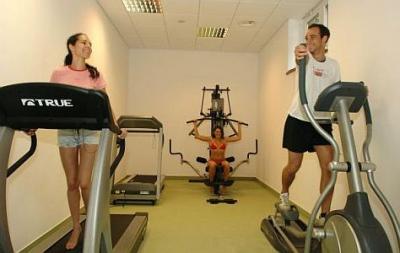 Der Fitnessraum des Szalajka Liget**** Wellness Hotels in Szilvasvarad - ✔️ Szalajka Liget Hotel Szilvásvárad ✔️ Günstige Wellness